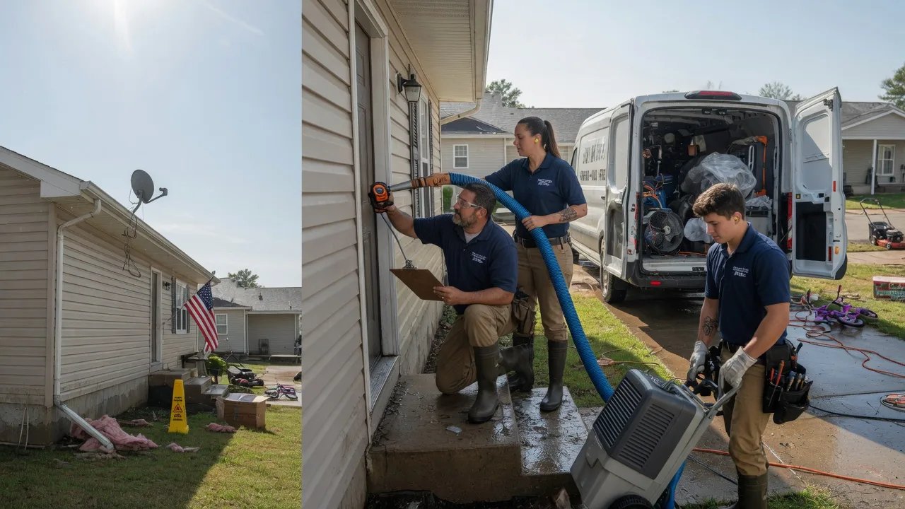 Ceiling Water Damage Restoration in Sondheimer, LA near me
